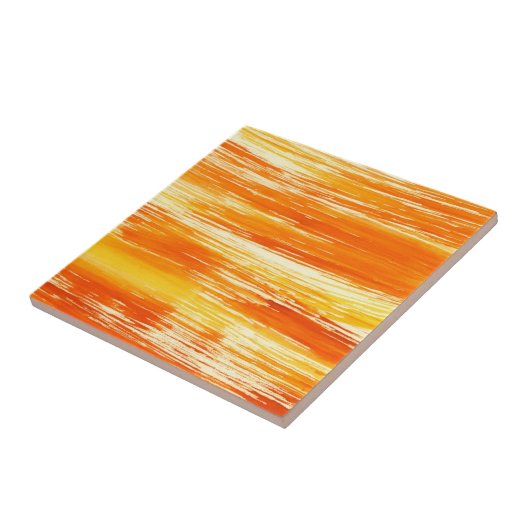 水彩画からの抽象的で黄色い背景 タイル (側面)