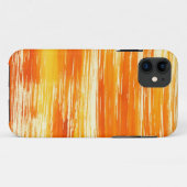 水彩画からの抽象的で黄色い背景 Case-Mate iPhoneケース (裏面(横))