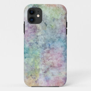 水彩画からの抽象的なフリーハンドのスケッチ iPhone 11 ケース