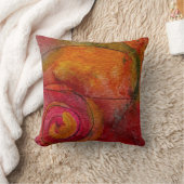 水彩画かわいらし画抽象芸術 クッション (ブランケット)