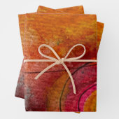 水彩画かわいらし画抽象芸術 ラッピングペーパーシート (インサイチュ)