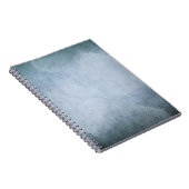 水彩画が付いている古い紙 ノートブック (右側)