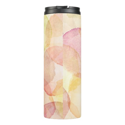 水彩画が付いている設計されていた抽象的な背景 タンブラー (裏面)