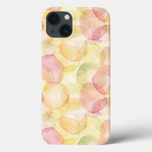 水彩画が付いている設計されていた抽象的な背景 Case-Mate iPhoneケース (裏面)