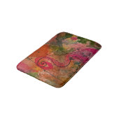 水彩画とインクかわいらし抽象芸術絵画の芸術 バスマット (アングル)