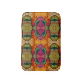 水彩画とインク抽象芸術表現芸術 バスマット (正面縦)