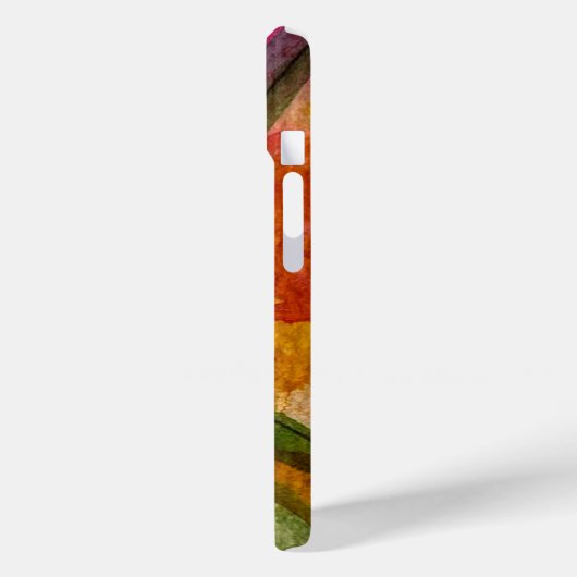 水彩画とインク抽象芸術表現芸術 Case-Mate iPhoneケース (裏面 / 左)