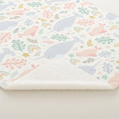 水彩画とシールパターン シェルパブランケット (3/4)