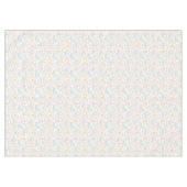 水彩画とシールパターン テーブルクロス (正面(横))