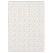 水彩画とシールパターン テーブルクロス (正面)