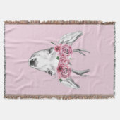 水彩画によってはシカが開花します スローブランケット (正面)