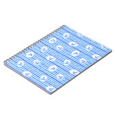 水彩画のいかりパターン1 ノートブック (左側)