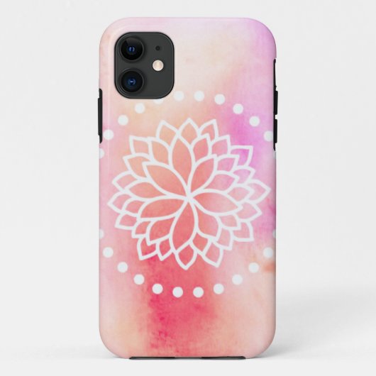 水彩画のはすiPhone 5/5sの場合 Case-Mate iPhoneケース (裏面)