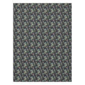 水彩画のやしパターン テーブルクロス (正面)