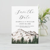 水彩画のような素朴な山々の「Save The Date」 セーブザデート (スタンド正面)