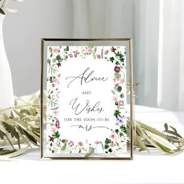 水彩画のアドバイスと願い ポスターサイン ポスター