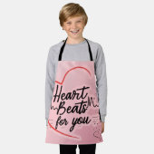 水彩画のアーティストのエプロン エプロン (着用した状態)