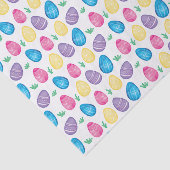 水彩画のイースターエッグの狩りパターン 薄葉紙 (詳細)