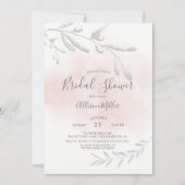 水彩画のウェディングシャワー招待状 招待状 (正面)