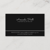 水彩画のキス 名刺 (裏面)