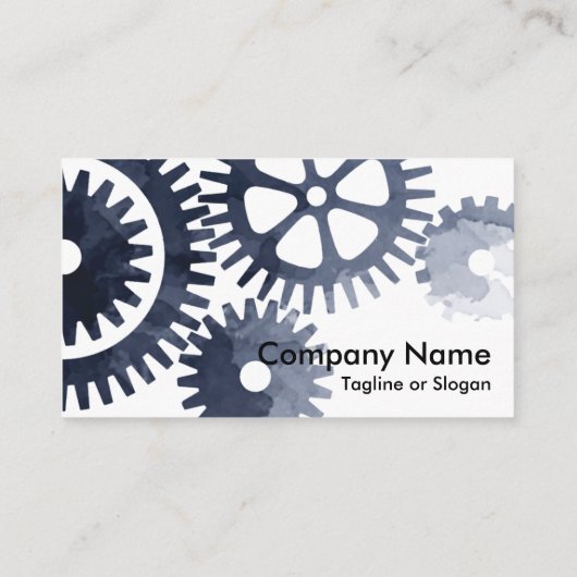 水彩画のギア 名刺 (裏面)