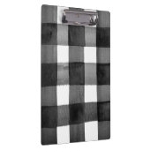 水彩画のギンガムのクリップボード クリップボード (右)