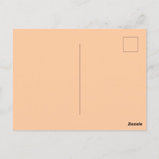 水彩画のクリスマスストーブ ポストカード (裏面)