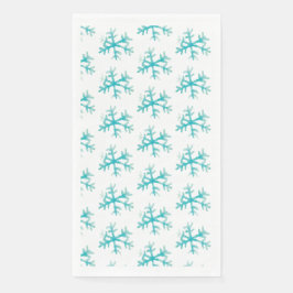 水彩画のクリスマス スノーフレーク ペイント パターン