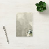 水彩画のグレート・ピレニーズの子犬-菓子 ポストイット (オフィス)