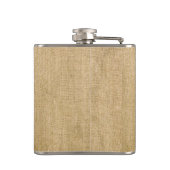 水彩画のサフォークのヒツジ フラスク (裏面)