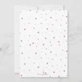 水彩画のサボテンのオンライン誕生日招待状 招待状 (裏面)