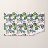 水彩画のサボテンの芸術パターン バスタオルセット (ハンドタオル)