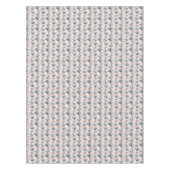 水彩画のサボテンパターン テーブルクロス (正面)