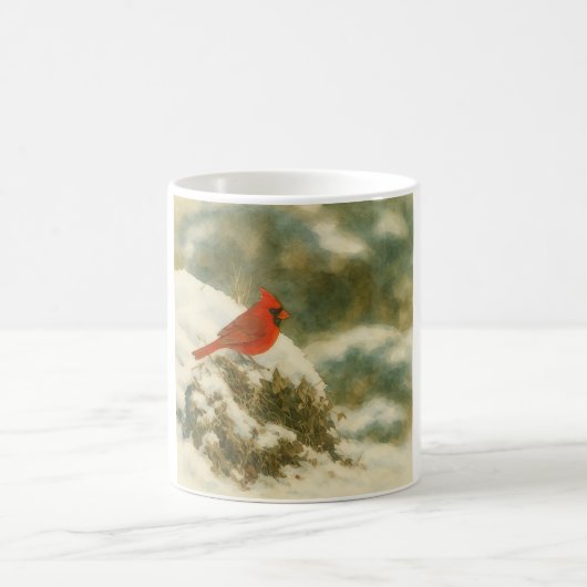 水彩画のシショウジョウ コーヒーマグカップ (中央)