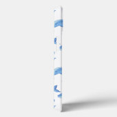 水彩画のシロナガスクジラパターン Case-Mate iPhoneケース (裏面 / 右)