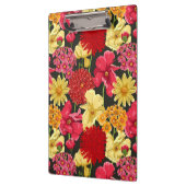 水彩画のスタイルの花模様の壁紙 クリップボード (左)