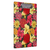 水彩画のスタイルの花模様の壁紙 クリップボード (右)