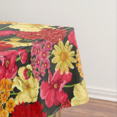 水彩画のスタイルの花模様の壁紙 テーブルクロス (インサイチュ)