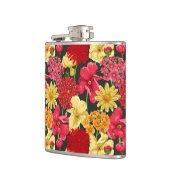 水彩画のスタイルの花模様の壁紙 フラスク (左)