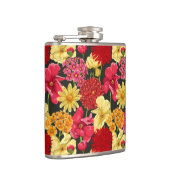 水彩画のスタイルの花模様の壁紙 フラスク (右)