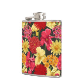 水彩画のスタイルの花模様の壁紙 フラスク (左)