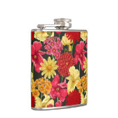 水彩画のスタイルの花模様の壁紙 フラスク (右)