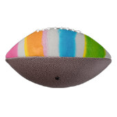 水彩画のストライプな質 アメリカンフットボール (回転270)