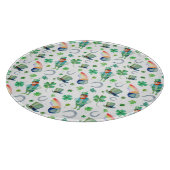 水彩画のセントパトリックの日パターン カッティングボード (角)