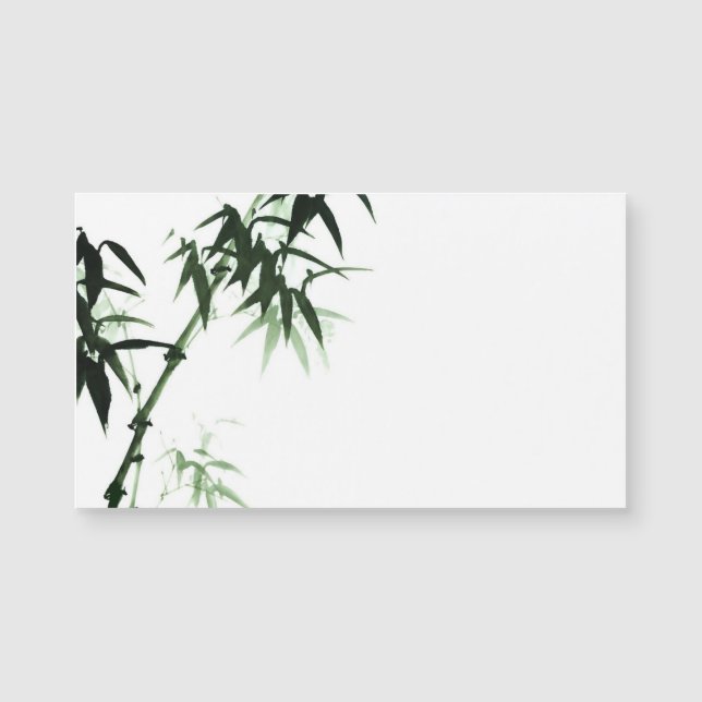 水彩画のタケはl東洋の禅のTouchにつきまといます (正面)