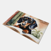 水彩画のダシュント ドアマット (アングル)