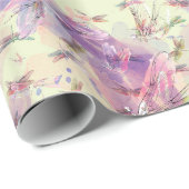 水彩画のトンボのラッピングペーパー ラッピングペーパー (ロールコーナー)