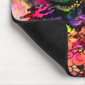 水彩画のドラゴンのマウスパッド#2 マウスパッド (コーナー)