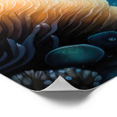 水彩画のニモ ポスター (角)