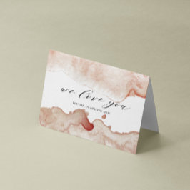 水彩画のハッピー マザーズデー カード